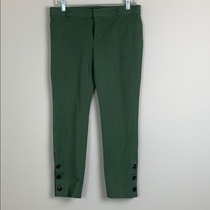 Banana Republic Sloan Fit Size 8 Green